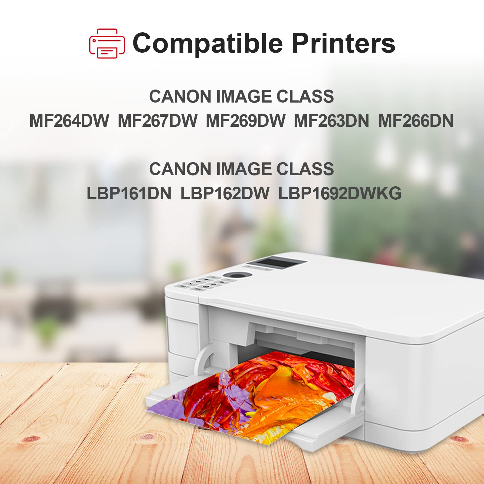 Amazon.com: 051H Black Toner Cartridge 2 Pack Compatible for