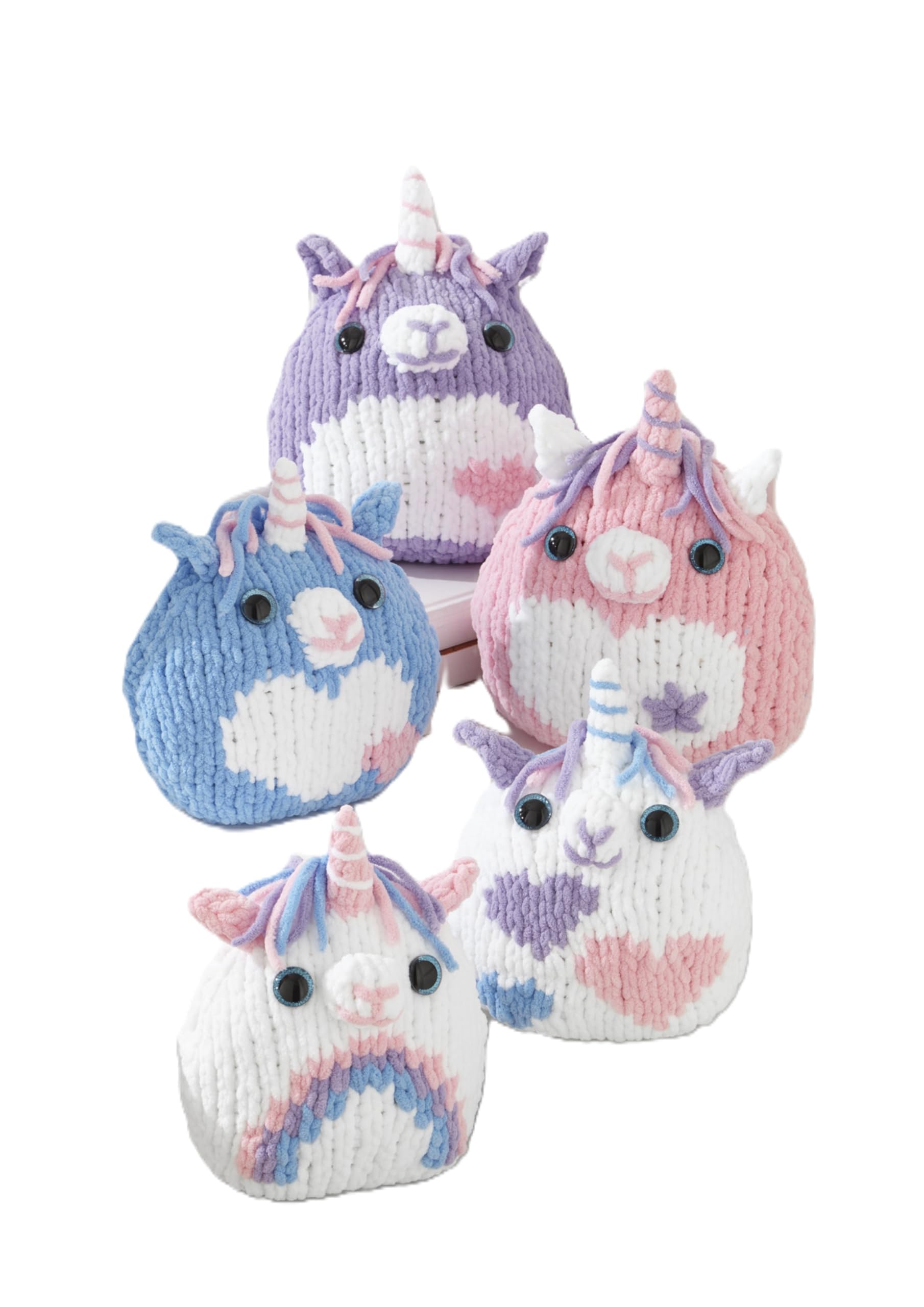 King Cole Toastie Knitting Pattern - 9193 Toastie Unicorn