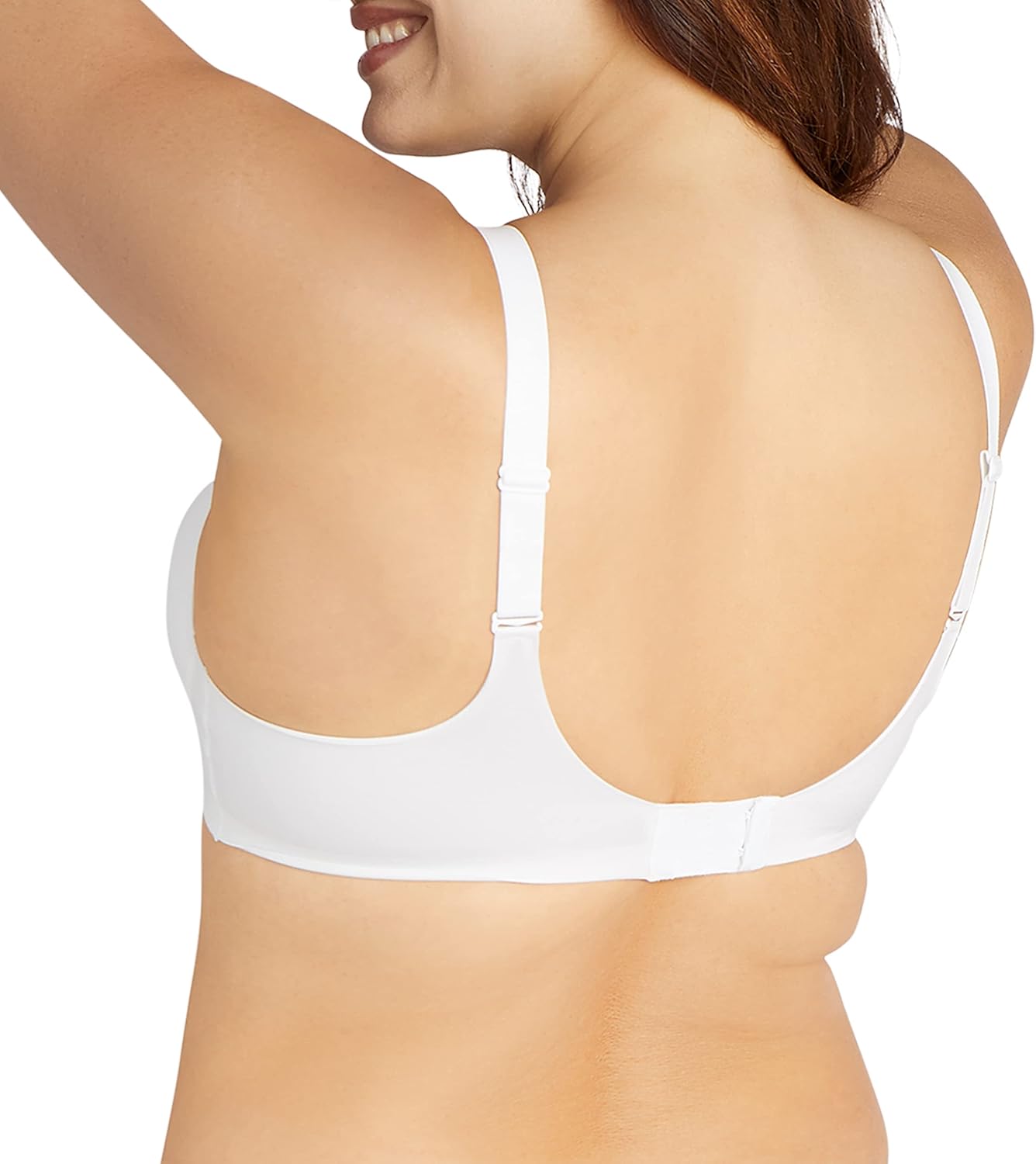 Bali Women's Comfort Revolution Wireless Bra, Soft Touch Convertible T-Shirt Bra, Full Coverage - Image 3