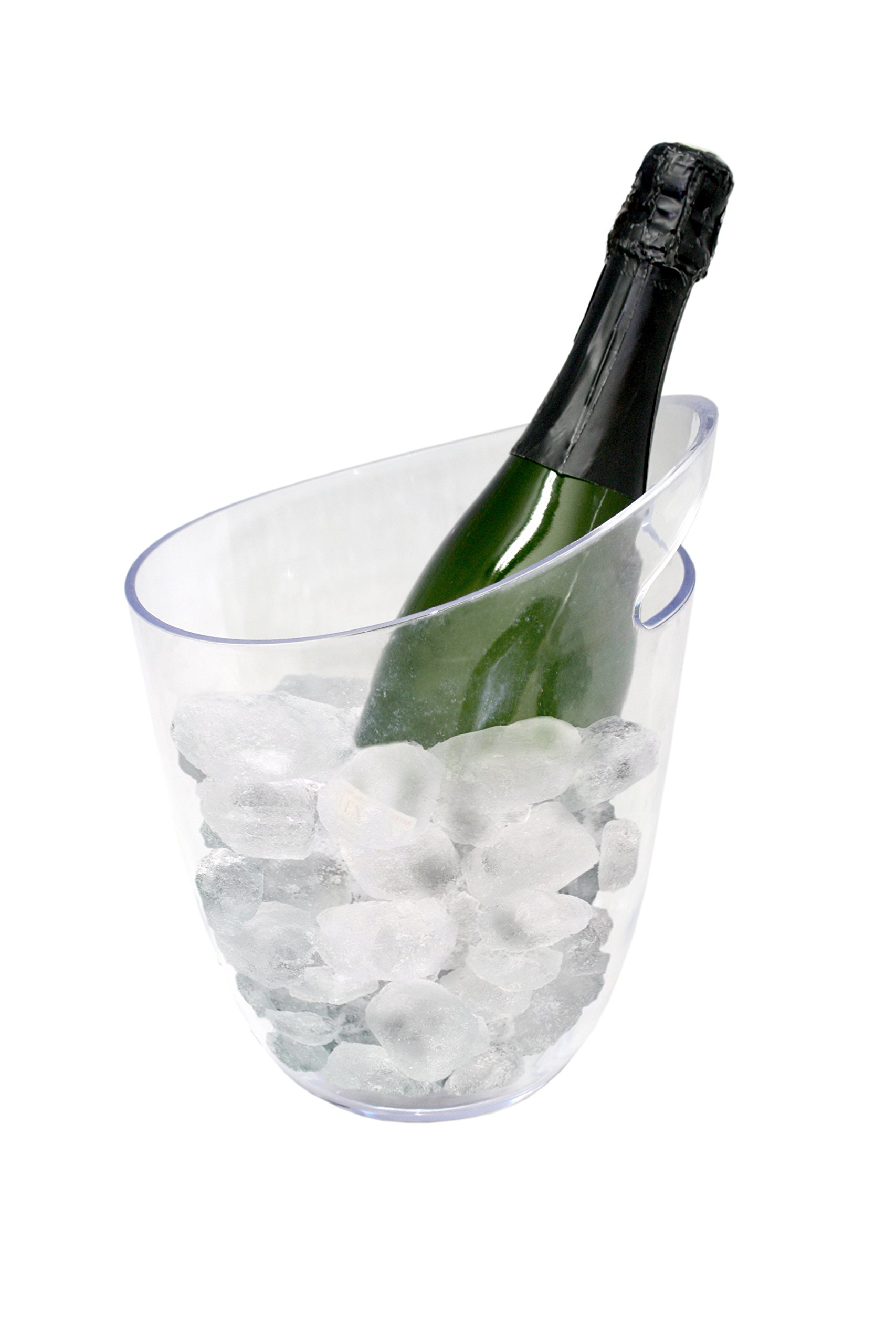 Vin Bouquet FIE 192 Secchiello Champagne Trasparente per Raffreddare Fino a 1 Bottiglia Vino Cava Champagne