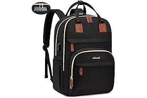 LOVEVOOK Anti-Theft Laptop Backpack with Lock