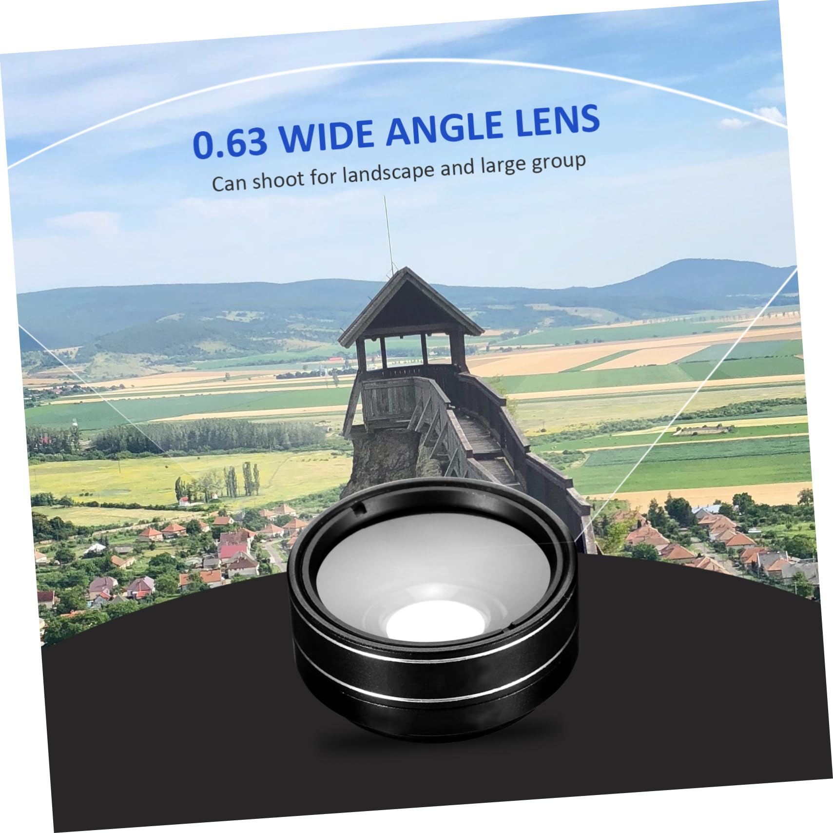 DOITOOL 3 Set - Un Kit Di Lenti Per Fotocamera Per Telefono Cellulare Filtro Grandangolare Macro Fisheye Facile Da Usare