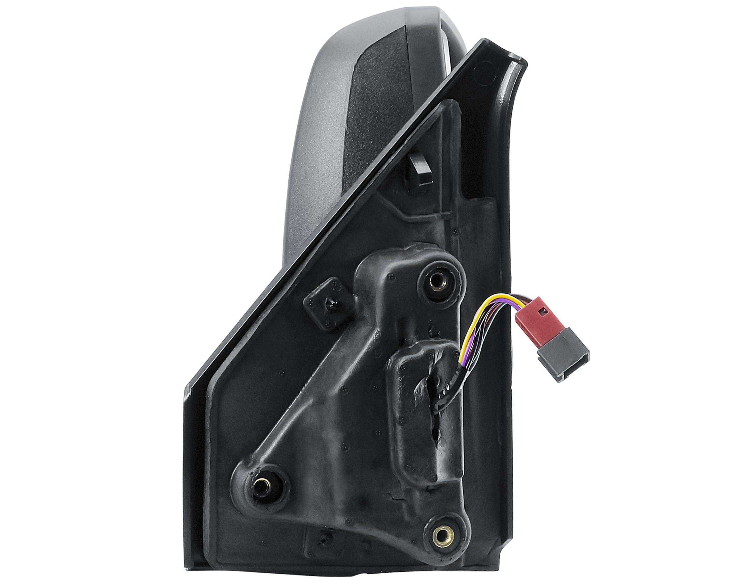 Specchietto Retrovisore Elettrico e Riscaldabile con Indicatore di Direzione Lato Passeggero Anteriore con Retroparte Testurizzata e Trattata Per Fiat Doblò 2010-2023 e Opel Combo 2010-2019
