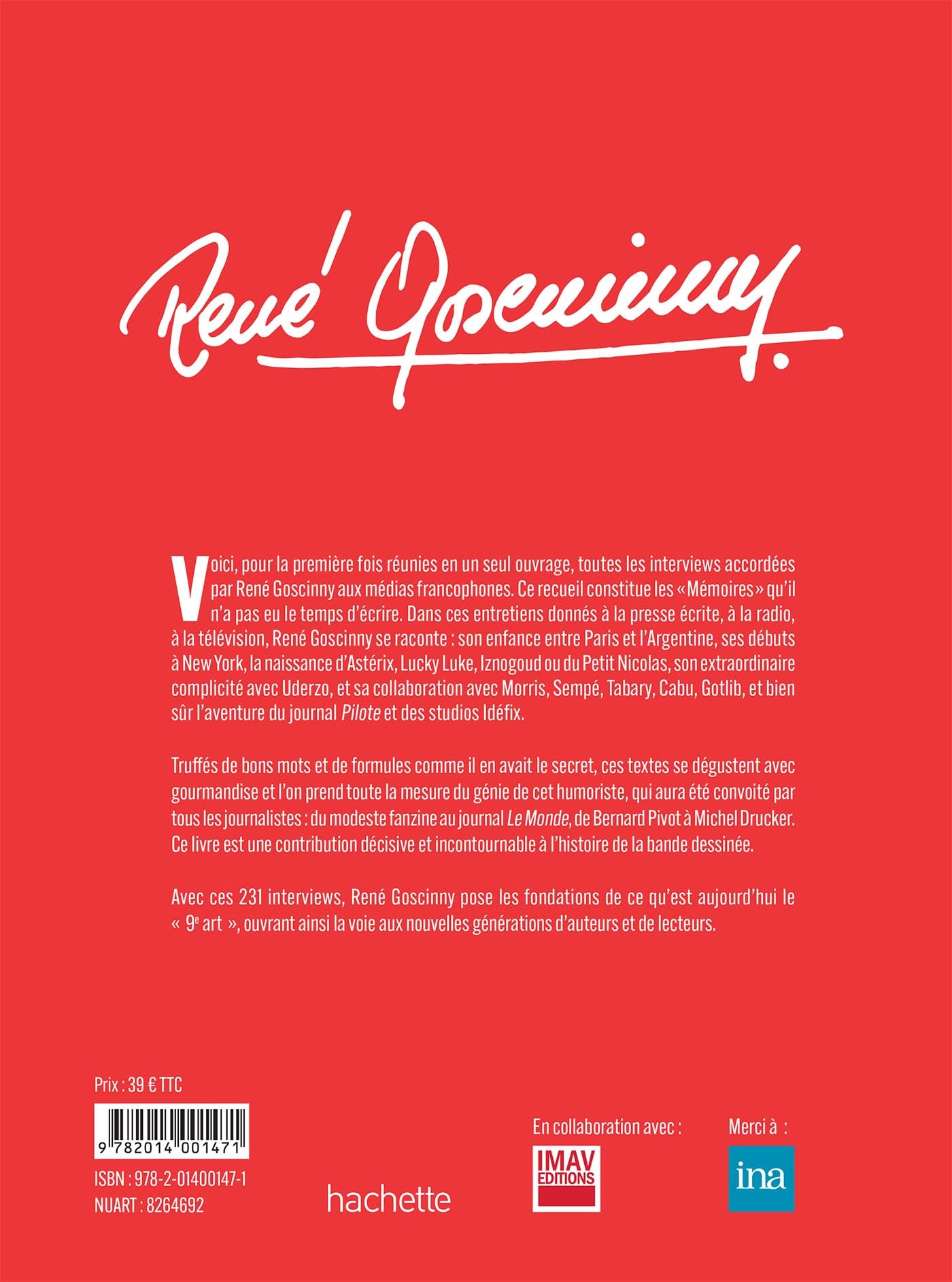 Goscinny - Entretiens 1960-1977: Paroles d'un Gaulois venu d'ailleurs