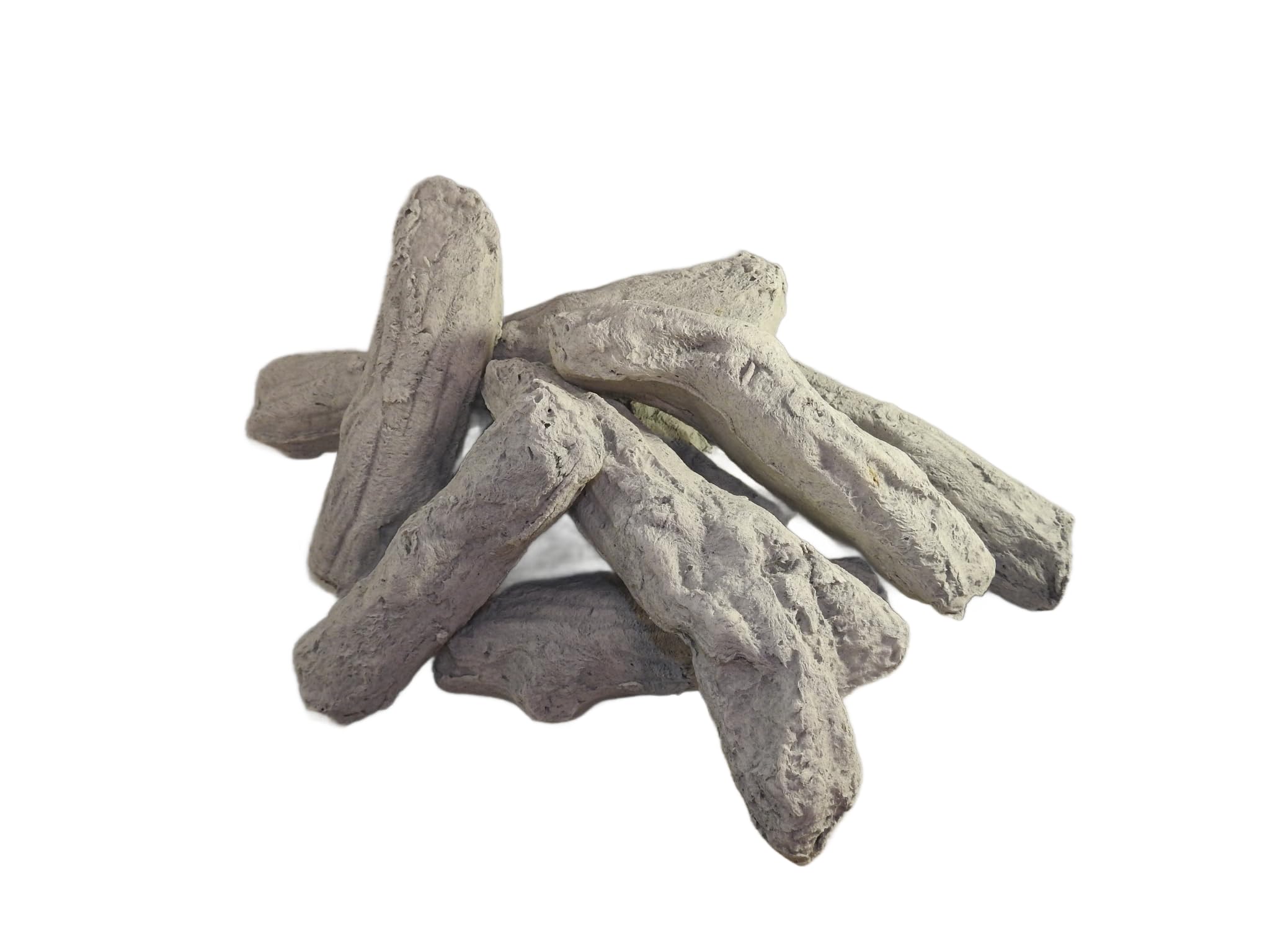 GAS FIRE REPLACEMENT REALISTIC CERAMIC DRIFTWOOD LOG SET FOR GAS COAL COALS FIRE 8 PIECES SUITABLE FOR LIVING FLAME ELECTRIC BIO ETHANOL