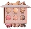LAURA GELLER Baked Icons Complete Full Face Palette, Fair | All-in-One Makeup Palette with Baked Foundations, Blush, Bronzer, Highlighter, Eyeshadows | Coverage for Mature Skin | Travel-Friendly