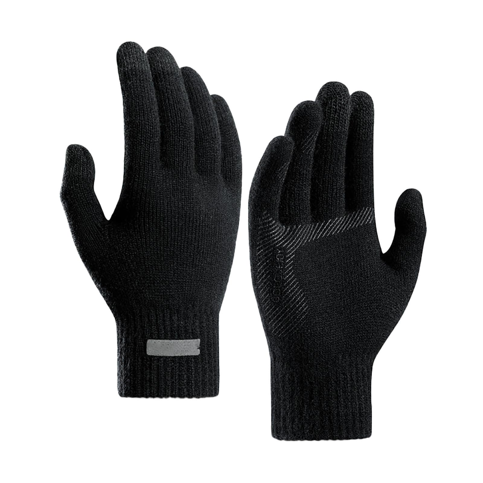 Winter Gloves Men Women Touchscreen Running Gloves Windproof Warm Work Glove Cold Weather Snow Glove for Cycling Outdoor Sports