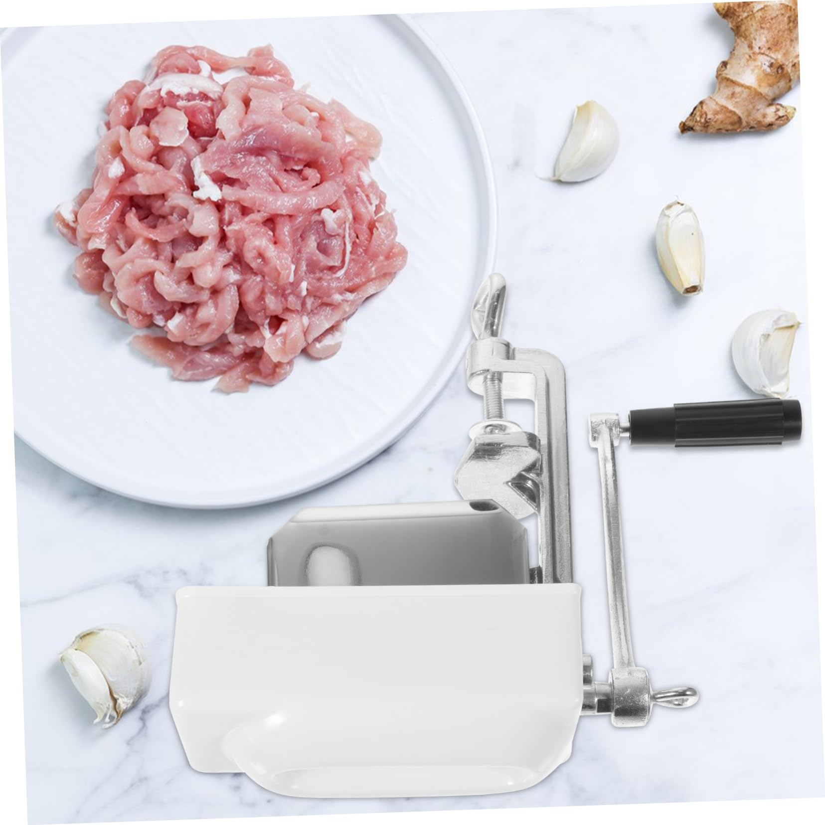 Alipis Ablandador de Carne de Metal Beige Agujas para Penetración Rápida de Marinada y Tejido Doble para Chuletas y Bistec en Cocina