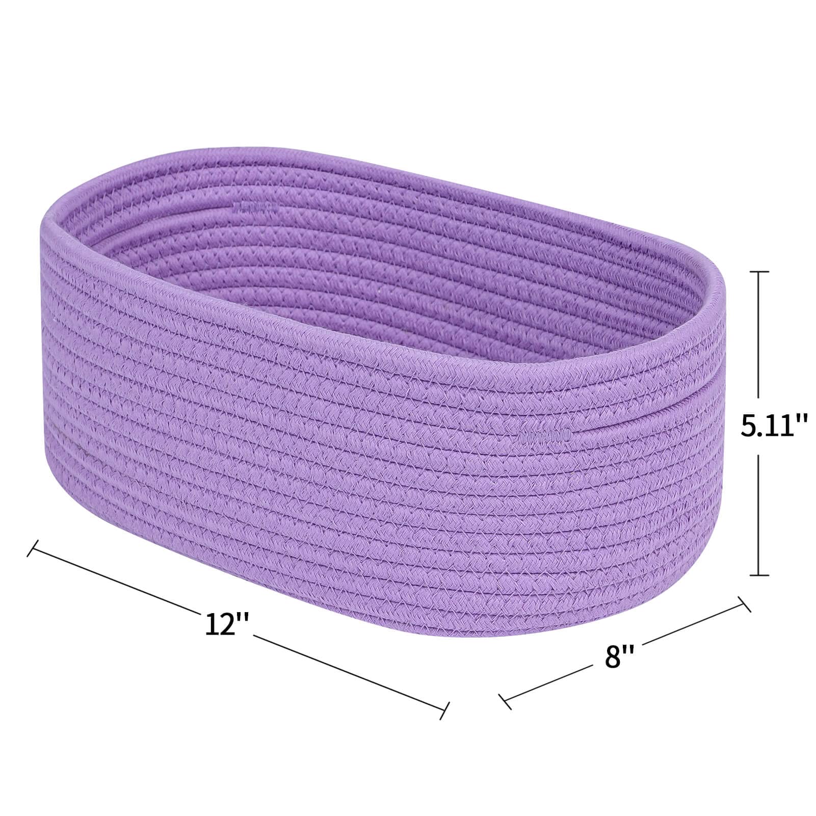 CubesLand Cestino portaoggetti a forma di cubo per neonata piccola cesta portaoggetti viola per giocattoli per cani cesti portaoggetti tessuti per scaffali