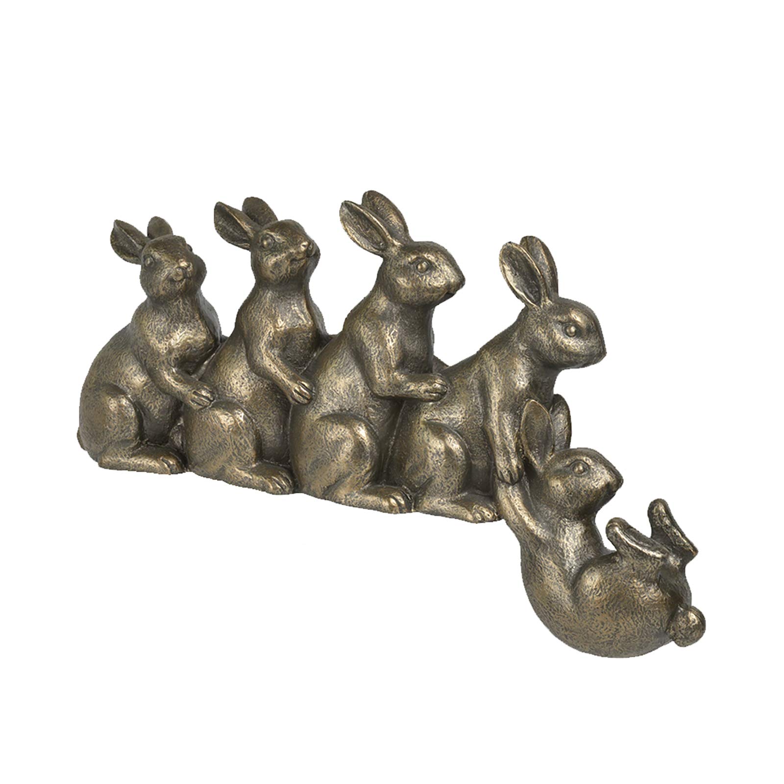 Amazon.co.jp: ポリレジン 5匹うさぎ テーブル装飾 : Home & Kitchen