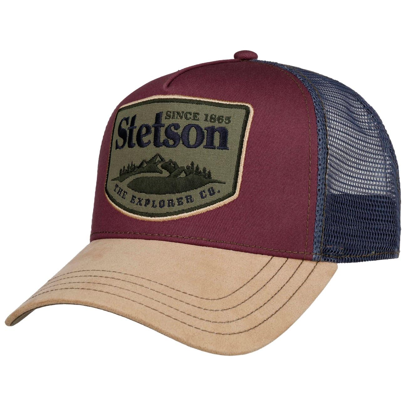 Stetson The Explorer Co. Truckercap Stoffcap Snapback Damen Herren Sommer Winter