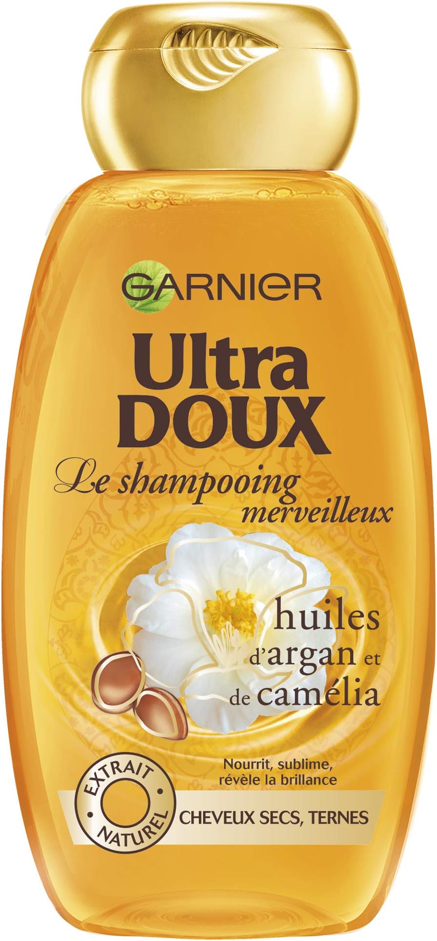 Garnier Ultra Mild Argan and Camellia Oil Shampoo for Dry Hair 400 ml