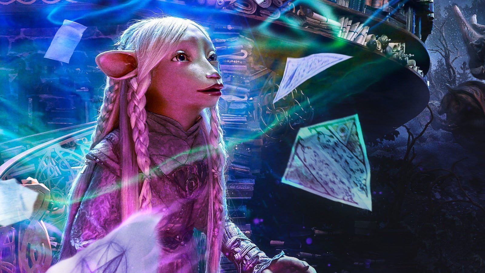 Dark Crystal Age of Resistance 38 A0 Poster on Canvas - Movie Art Poster in varie dimensioni per idee soggiorno o camera da letto. Immagini di film cult senza bordi Classic Iconic 70s 80s 90s Vintage
