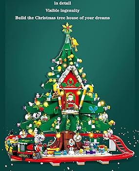 Amazon.co.jp: クリスマスビルディングブロックビルディングセット