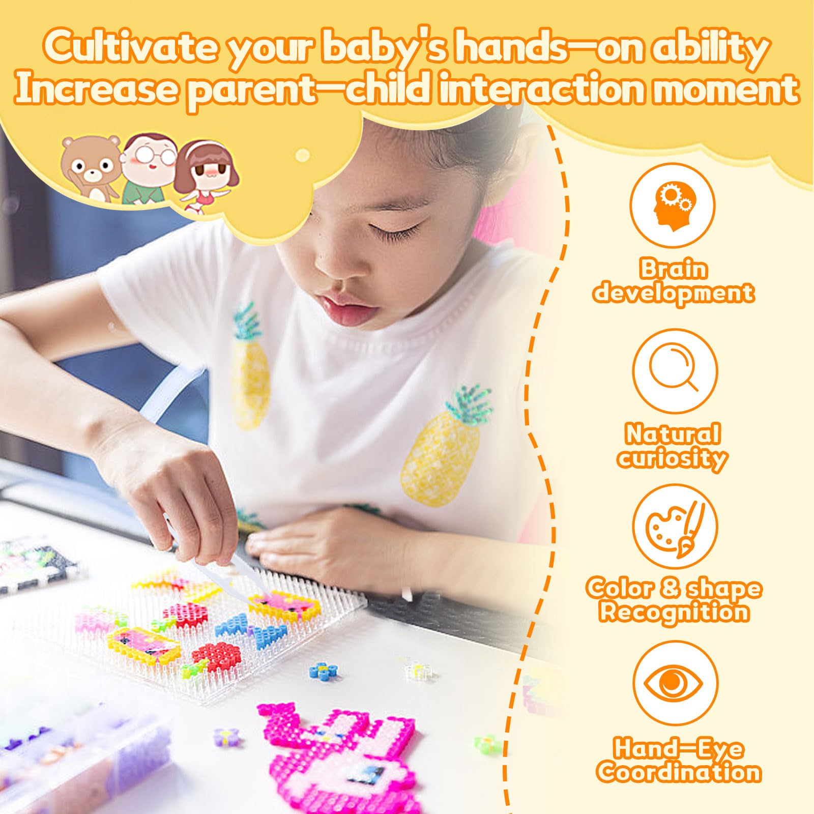 Craftdady Set Di 20 Perline Guru Con Foro A T Tibentan A 3 Fori, Perline Per Preghiera - Foto 12