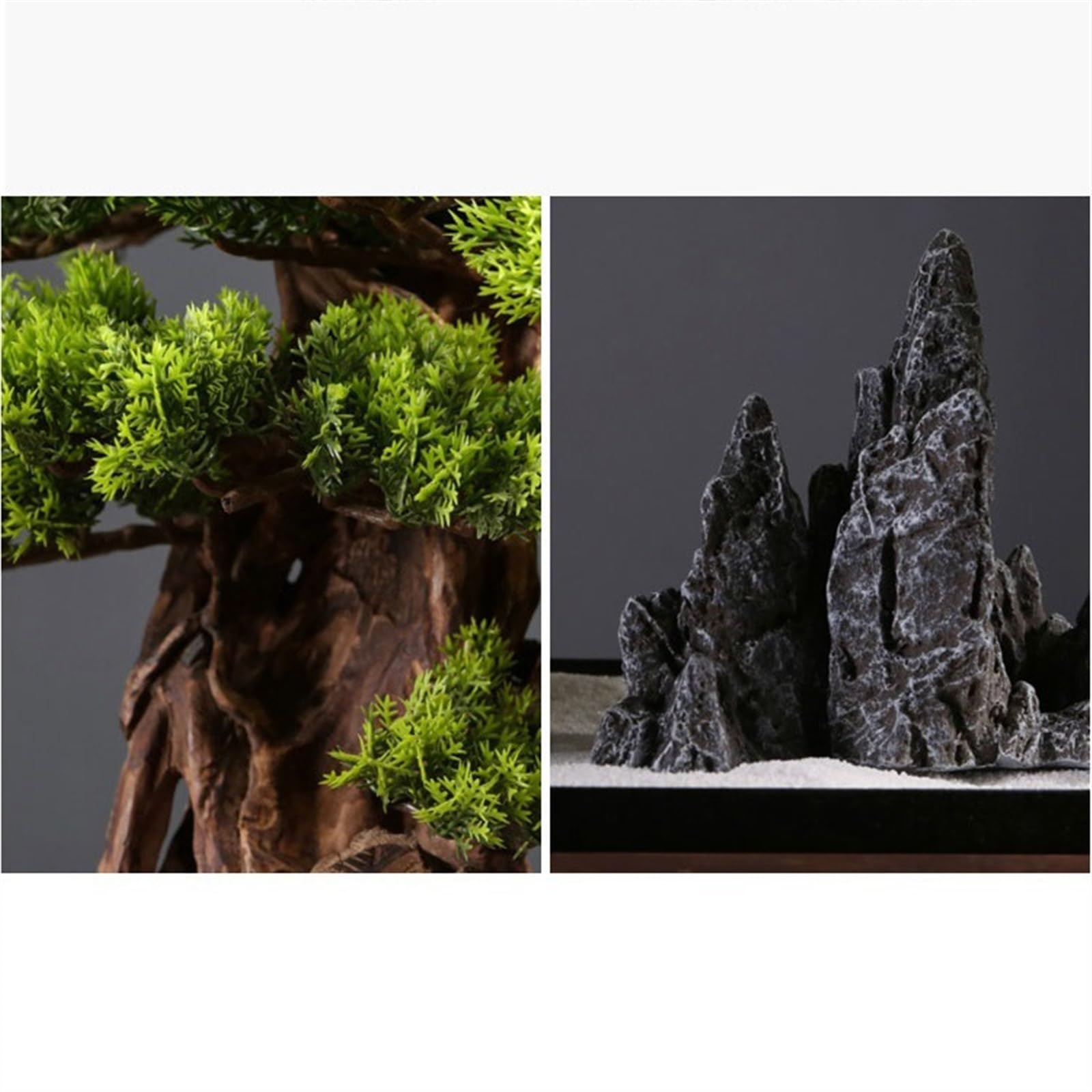 Dekoracje doniczkowe Wysokiej klasy luksusowa zieleń Bonsai ozdoby hotelowe symulacja drzewa wejście dekoracja stolika kawowego sztuczna