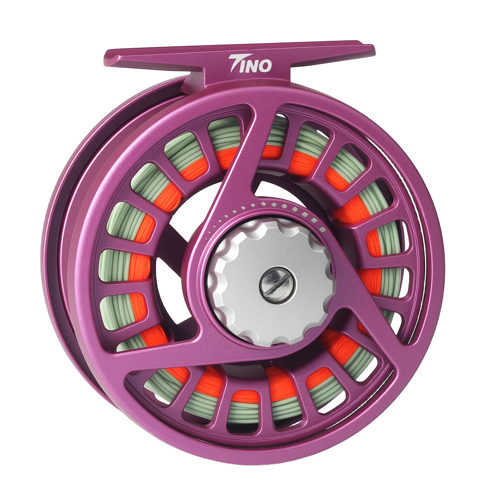 Maxcatch Tino Fly Fishing Reel, Large Arbor All Aluminum with CNC Cutting Trout Fly Reels, 3/4 5/6 7/8wt