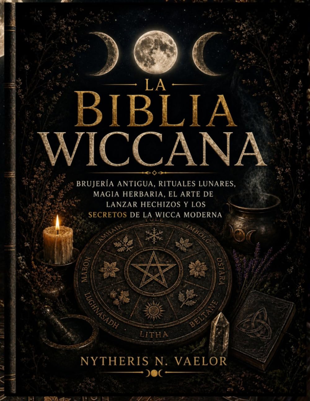 LA BIBLIA WICCANA: Brujería Antigua, Rituales Lunares, Magia Herbaria, El arte de Lanzar Hechizos y los Secretos de la Wicca Moderna