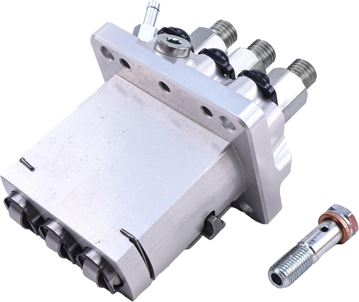 Fuel Injection Pump 6672389 16030-51012 104206-3002 Compatible With Kubota Engine D1105 D1005 Bobcat Backhoe Loader B100 B200 B250 BL275 Excavator E25 E26 E27 E27Z Skid Loader 463 S70 553
