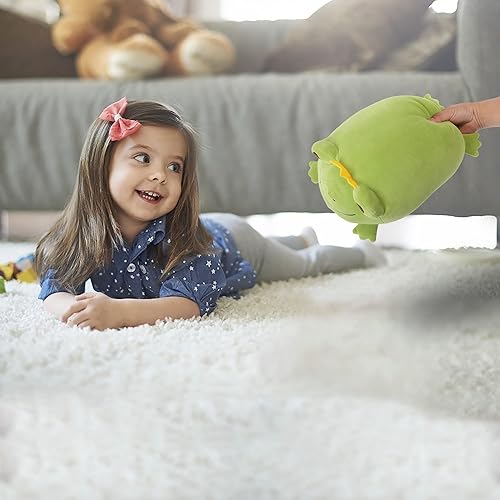 Miniatura 6 de Animal de peluche de rana súper suave, linda almohada de rana para acurrucar, adorable juguete de peluche de rana, regalo para niños pequeños, niñas