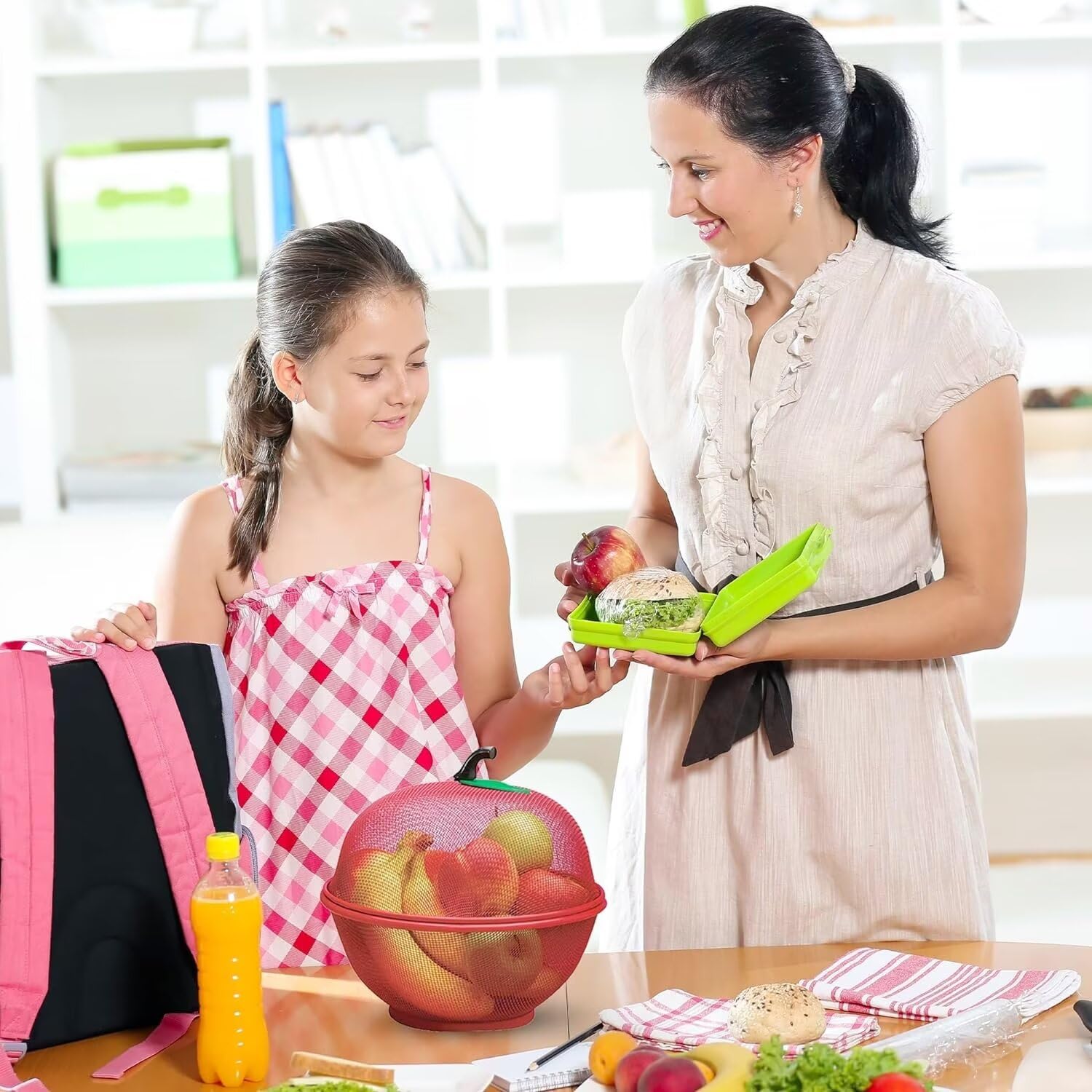 Obstschale Mit Abtropffläche Transparent - Praktische Kunststoff-Schale Mit Ablaufloch