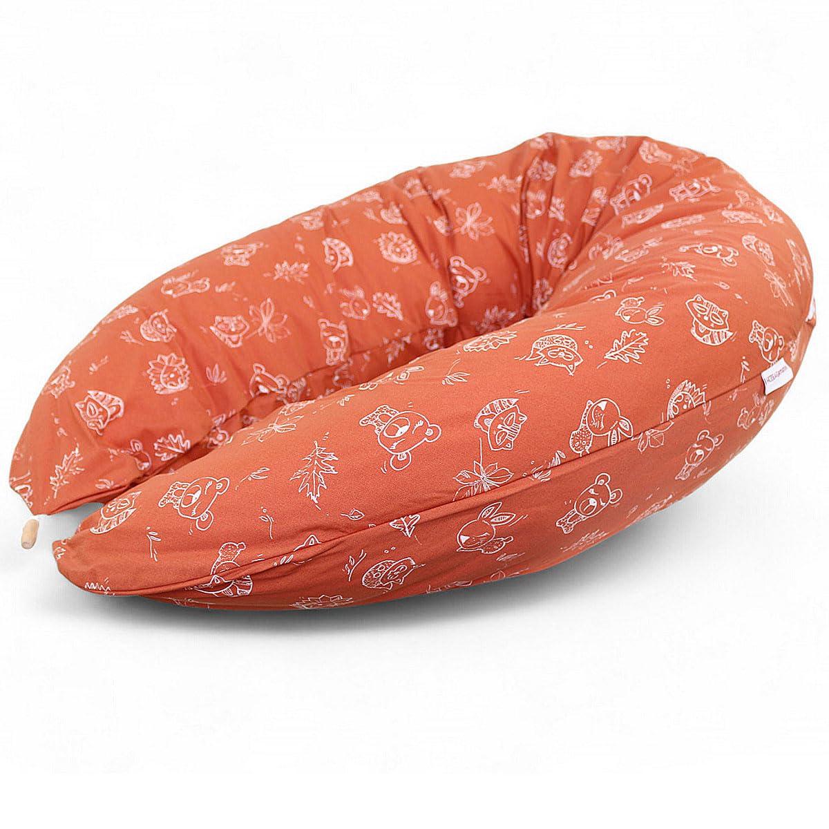HOBEA-Germany Funda de Almohada de Lactancia para Cojines de Lactancia 190cm diseños (Muselina Topo) — view 63