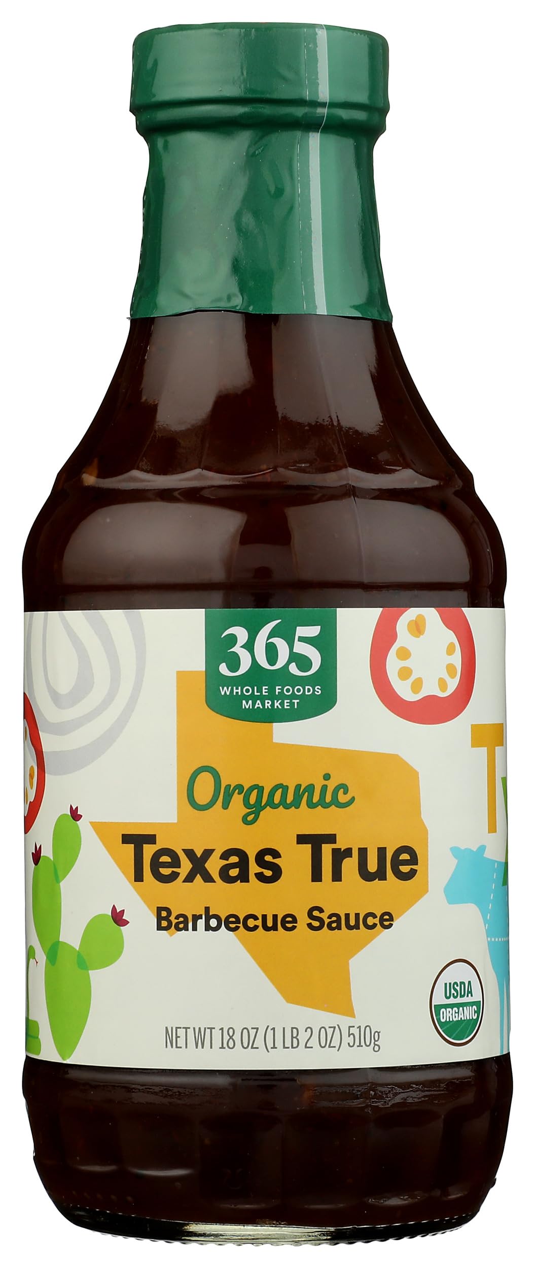 365 by Whole Foods Market, Organic Texas True Barbecue Sauce, 18 Oz