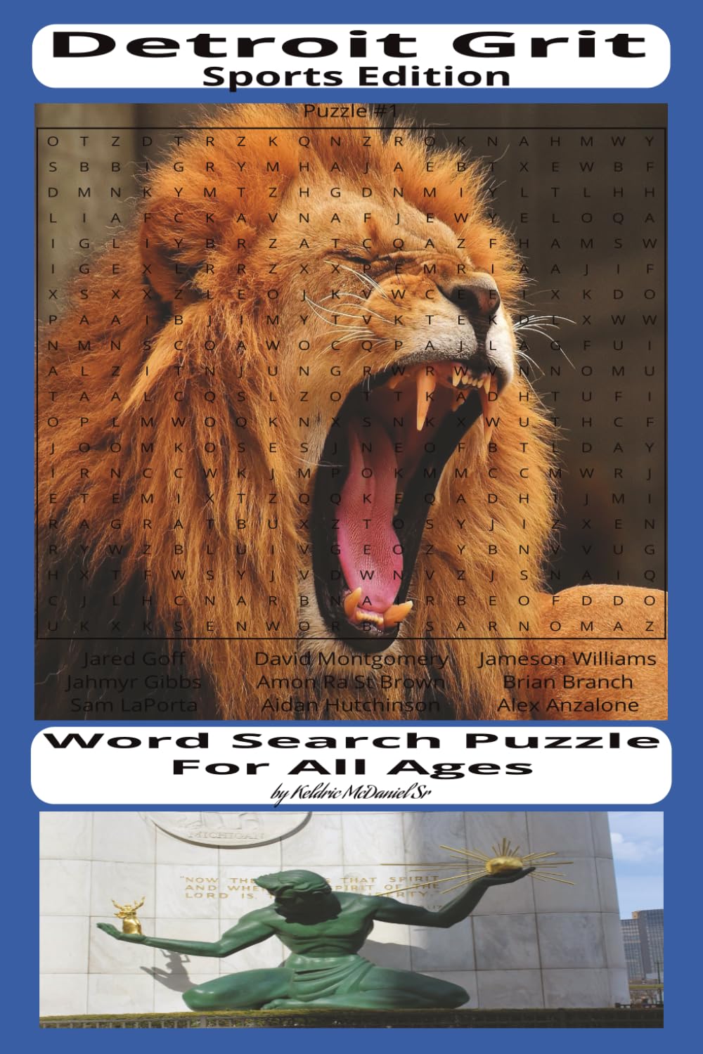 Detroit Grit Word Search Puzzle Book: Word Search Puzzle Book About Detroit Football And More | 6x9 Inches, 55 Puzzles , For All Ages!