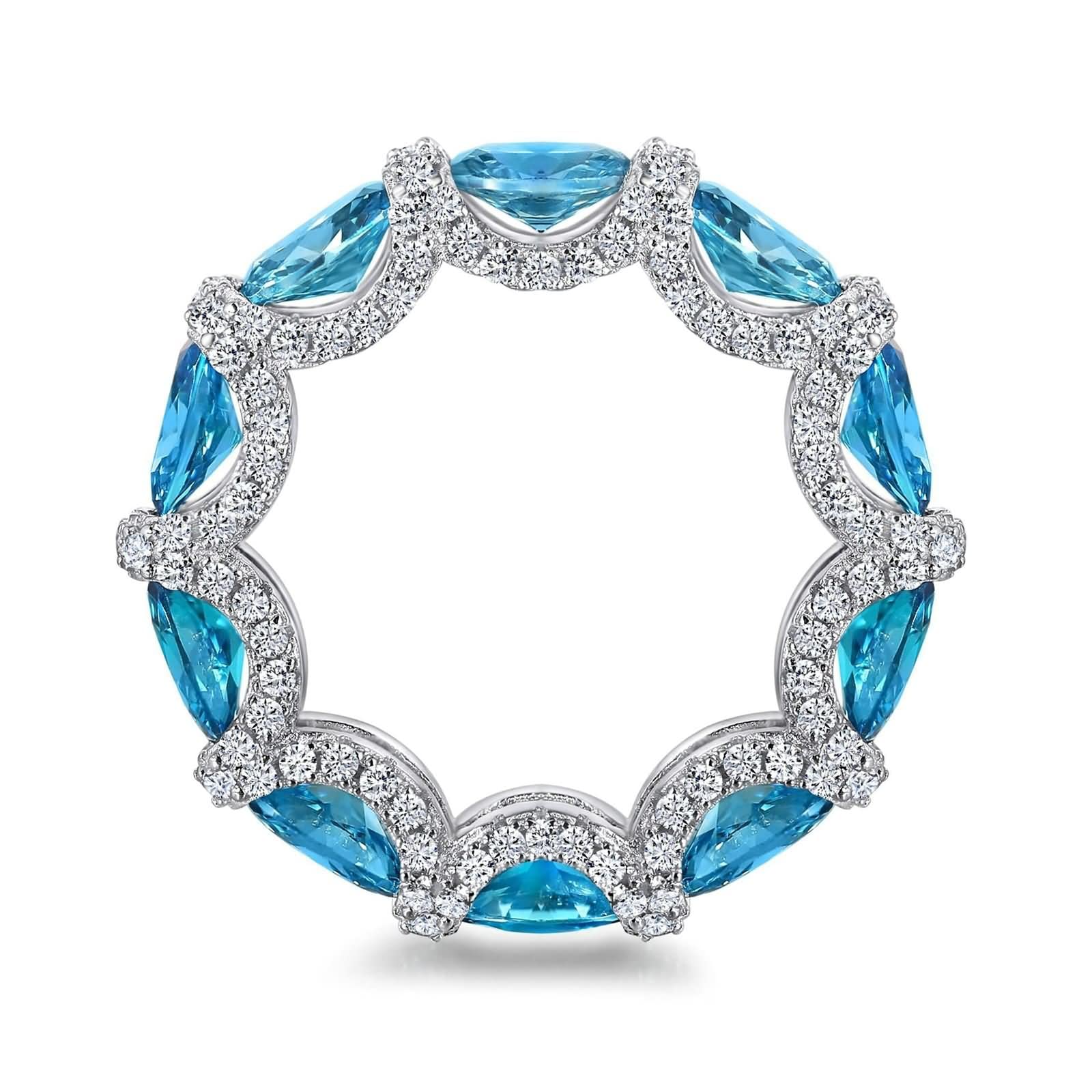 Anelli per la promessa della migliore amica, regali insoliti per le donne, in argento Sterling con cuciture a fiore, con zirconia cubica, 7, argento sterling