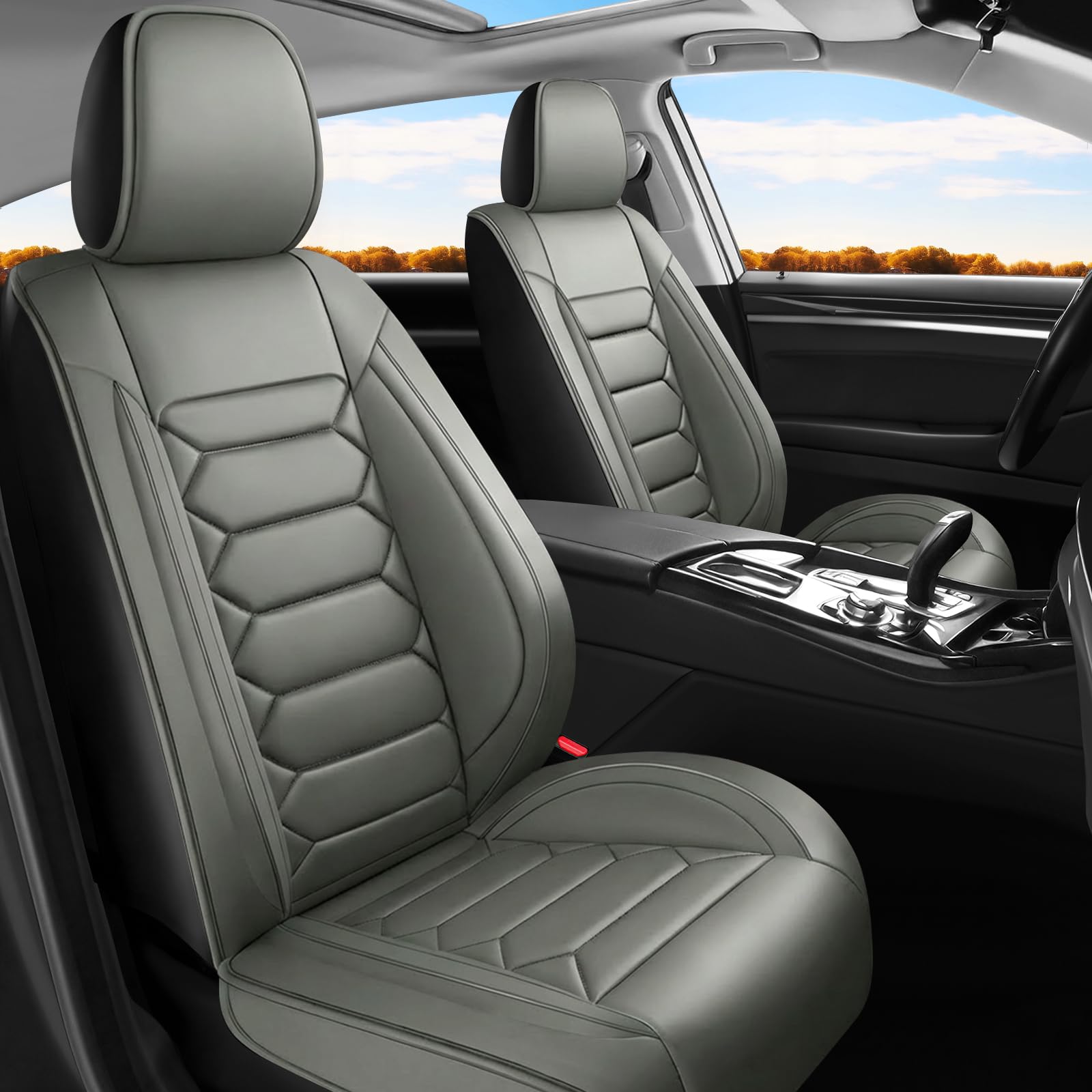 Car Seat Covers for GMC Yukon 2007-2024 2025 2026 Full Set 5 Seat