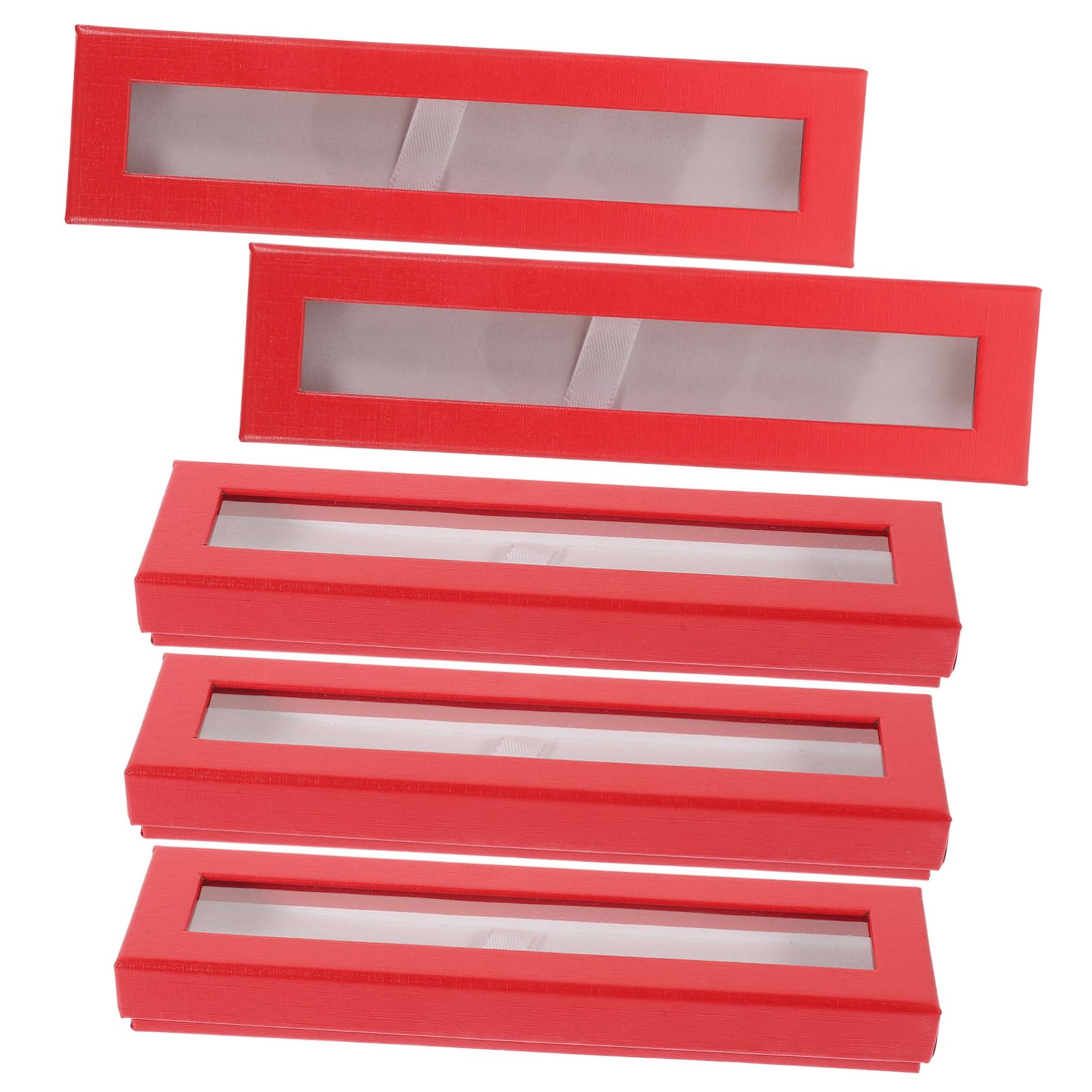 EXCEART5pcs Box Heaven and Earth Cover Pen Organizer case Open The Window Ballpoint Pen Empty Fountain Pen case Pen Decorative Pen Organizer Decorative Pen Showcase