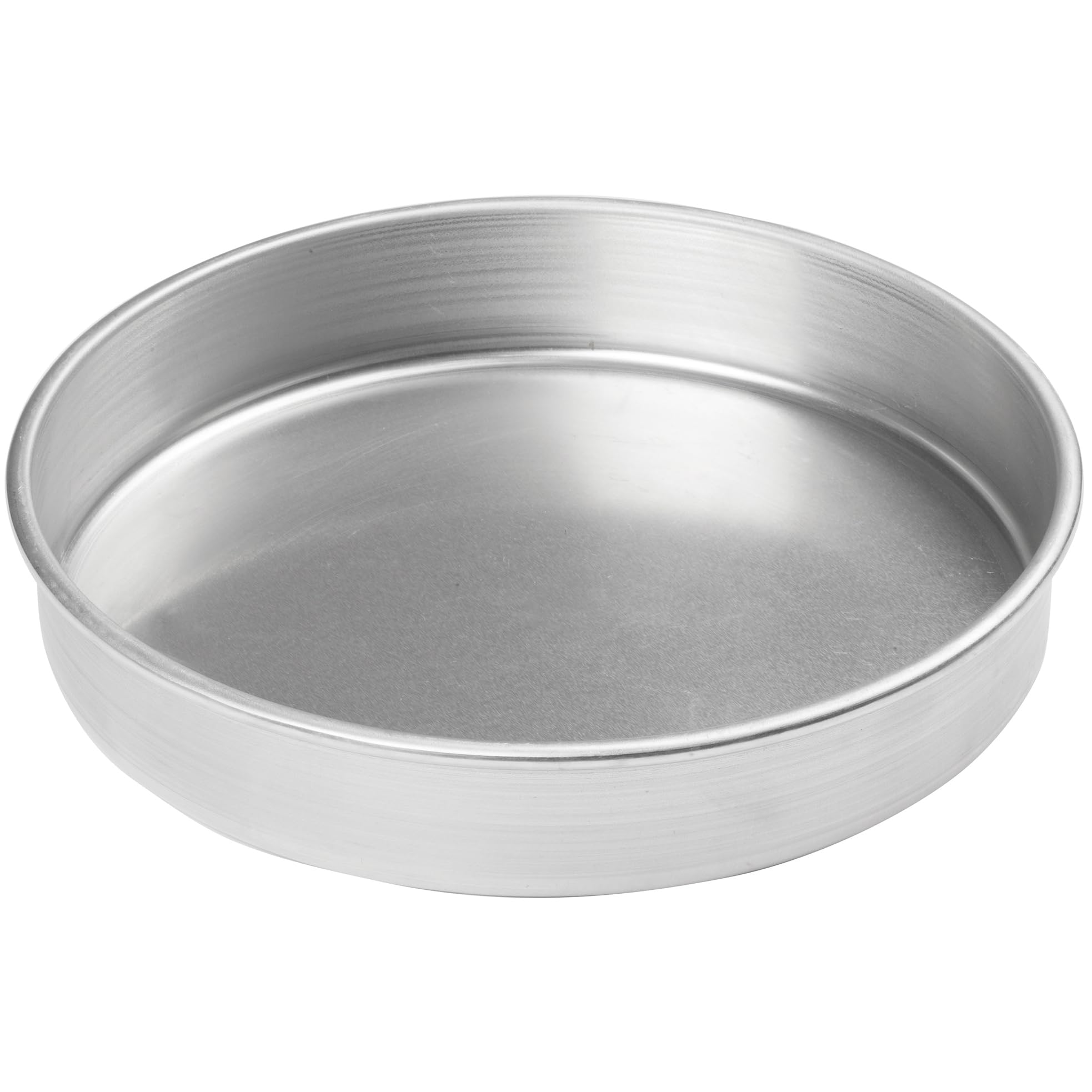 Winware - Molde de aluminio para tartas 10 Inch x 2 Inch Aluminio.