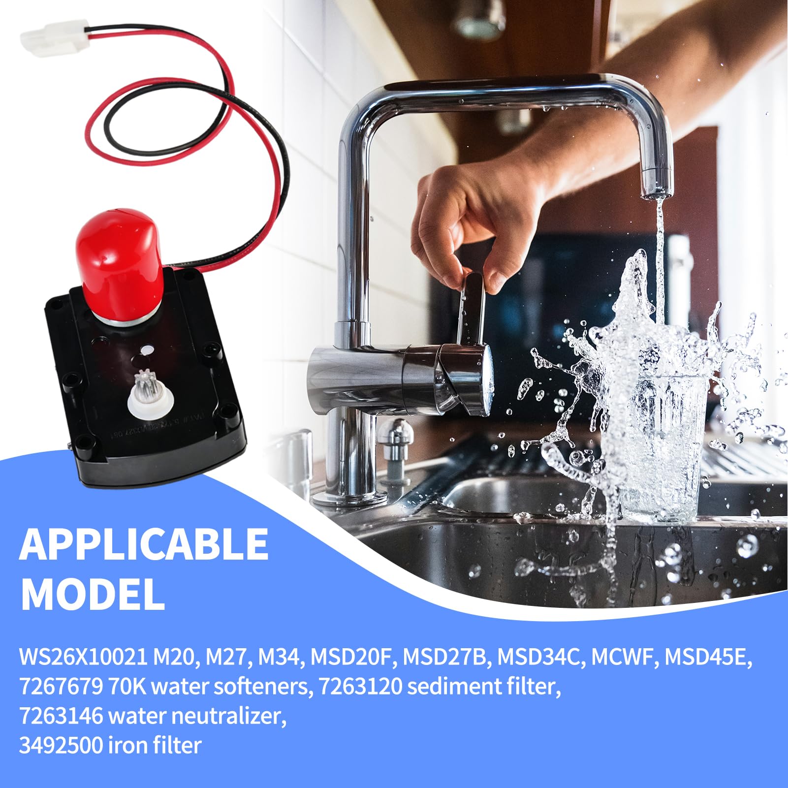 7281291 Water Softener Motor 7286039 WS26X10021 7384691 with High  