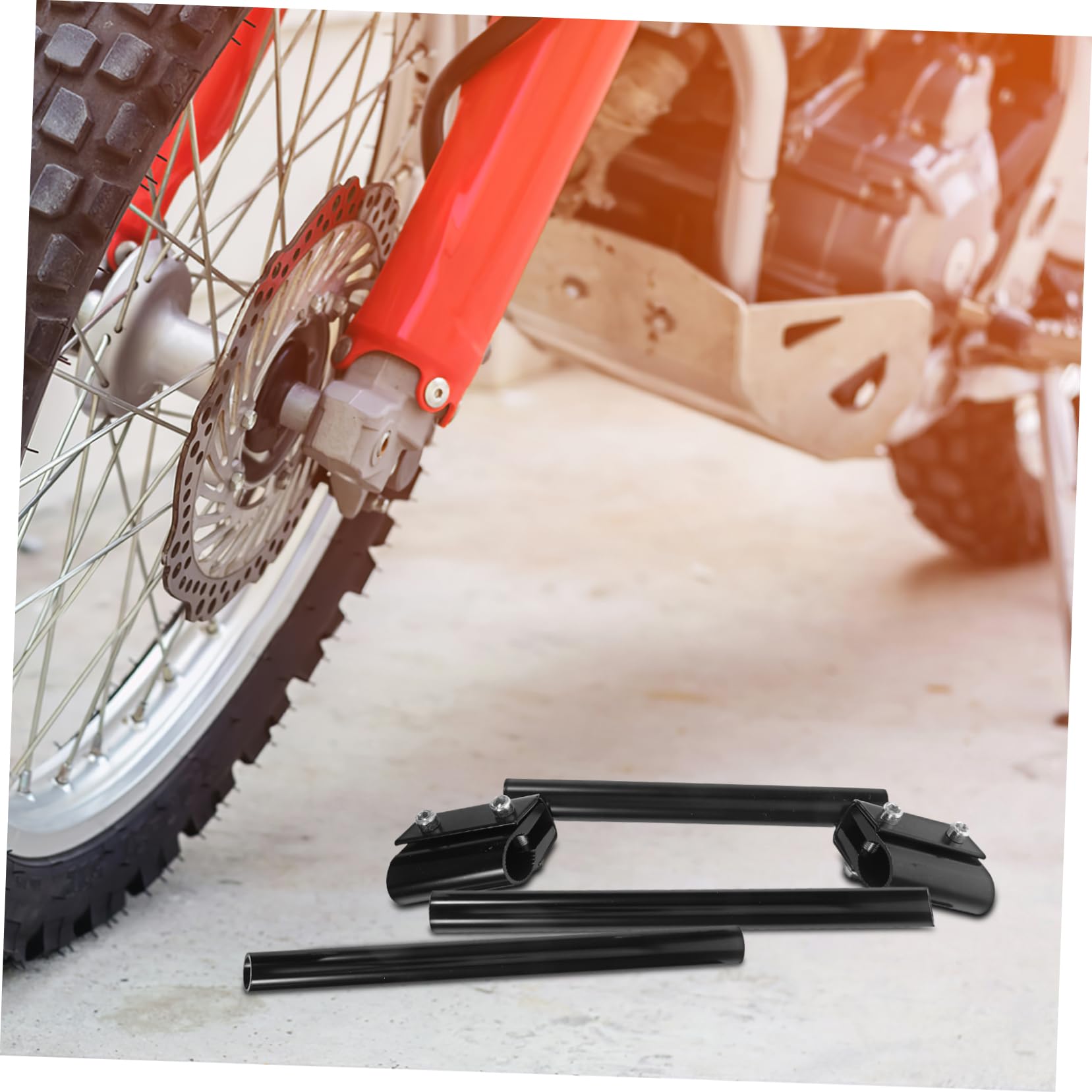 MAGICLULU Guidon De Moto Entretoise De Guidon Barre Transversale De Renfort Pour Motocross Dirt Bike