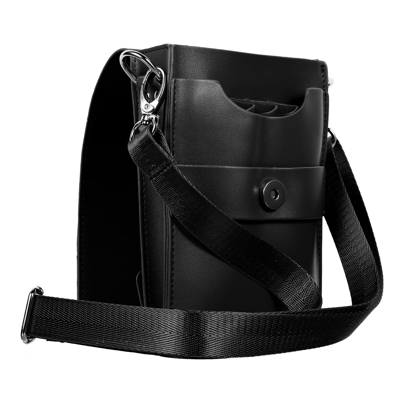 Artibetter Borsa in Pelle di Bovino Cintura Regolabile, Custodia per Forbici Professionale dal Grande Capacità, Stile Semplice per Domestico e Professionale