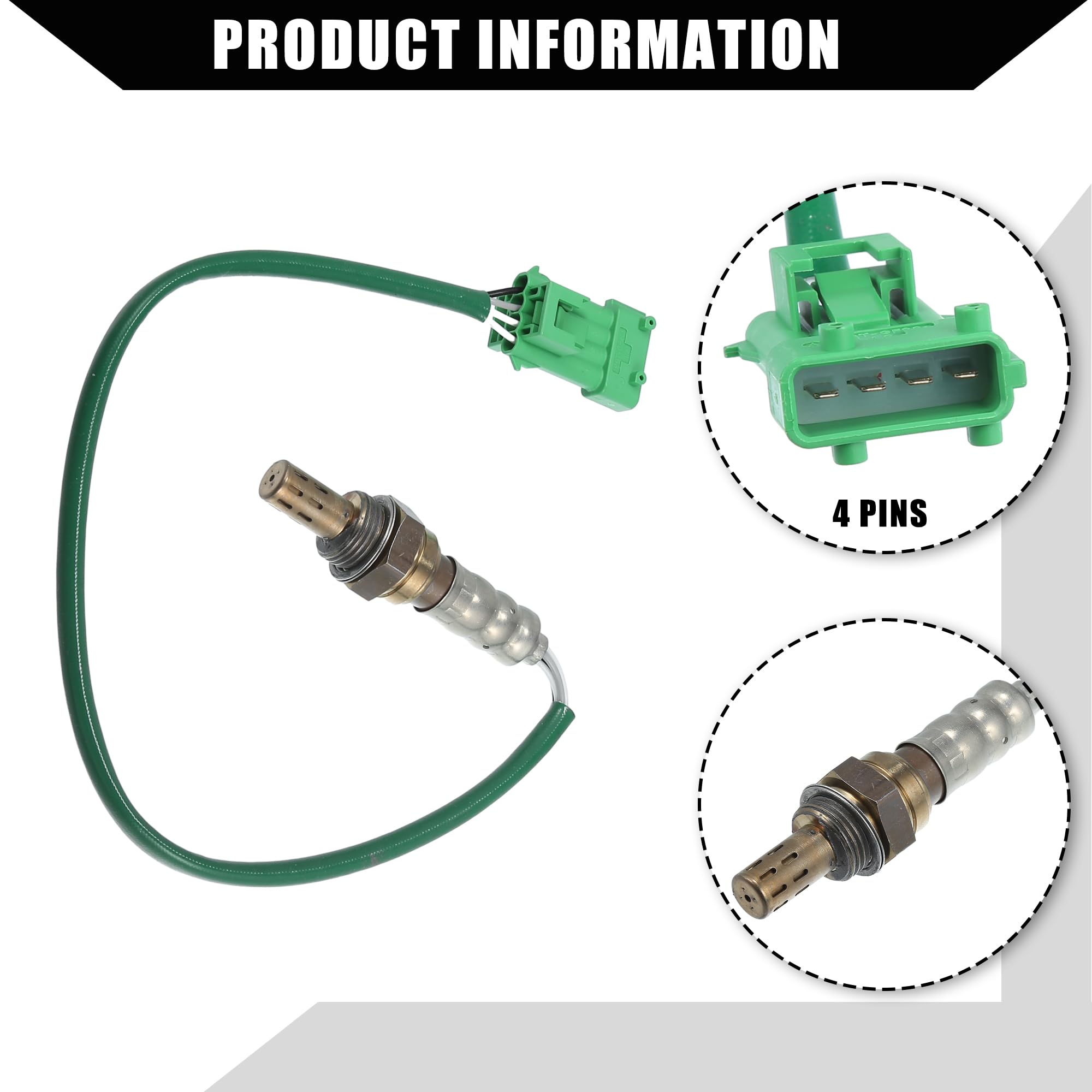 Capteur D'Oxygène Amont Avant Pour Citroen C3 1.1 Lpg 06-09 1pc