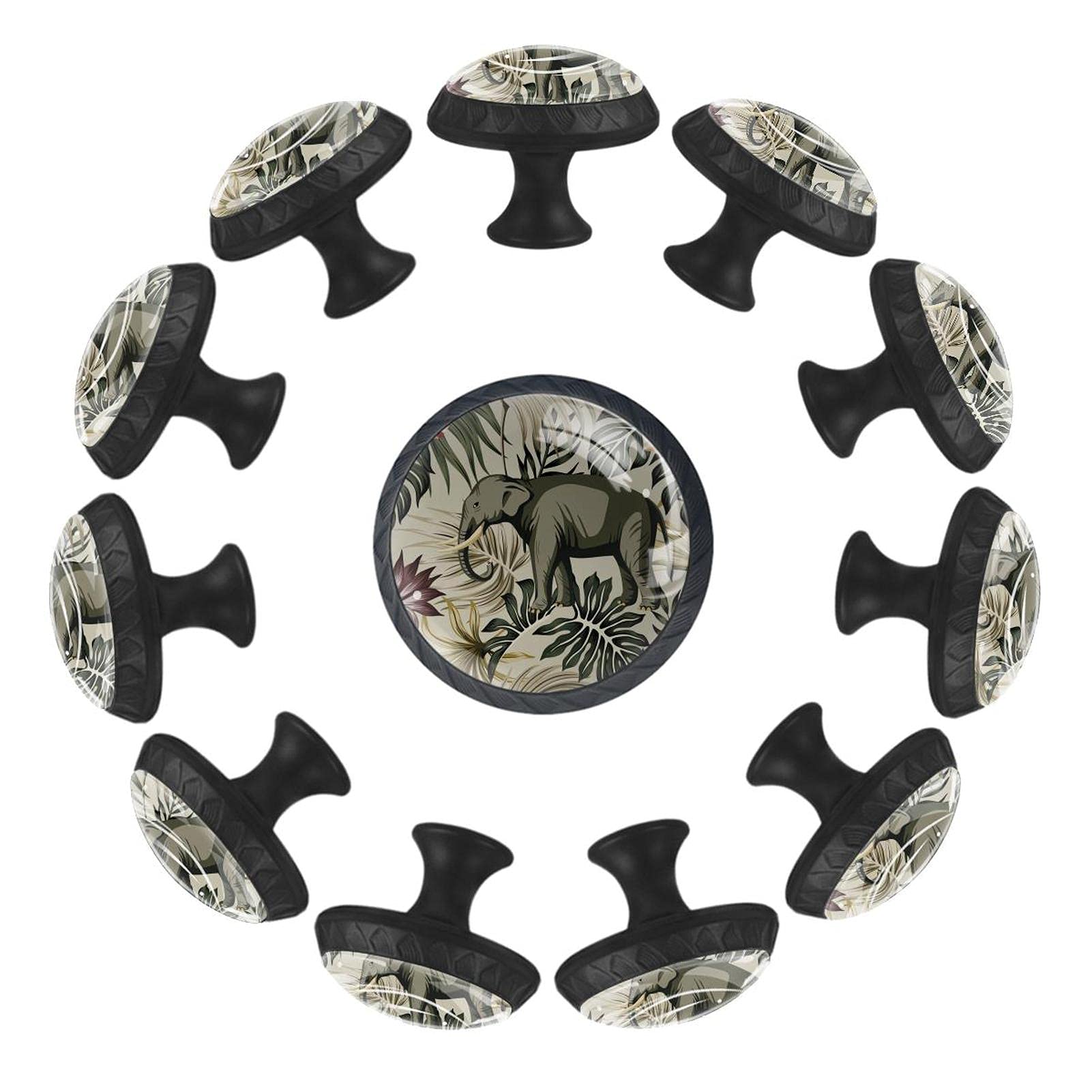 Boutons de tiroir éléphant pour relooker une vieille commode de chambre d'enfant facilement