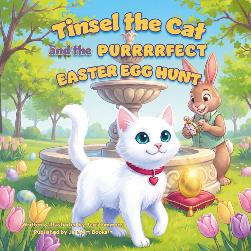 Tinsel the Cat and the PURRRRFECT Easter Egg Hunt