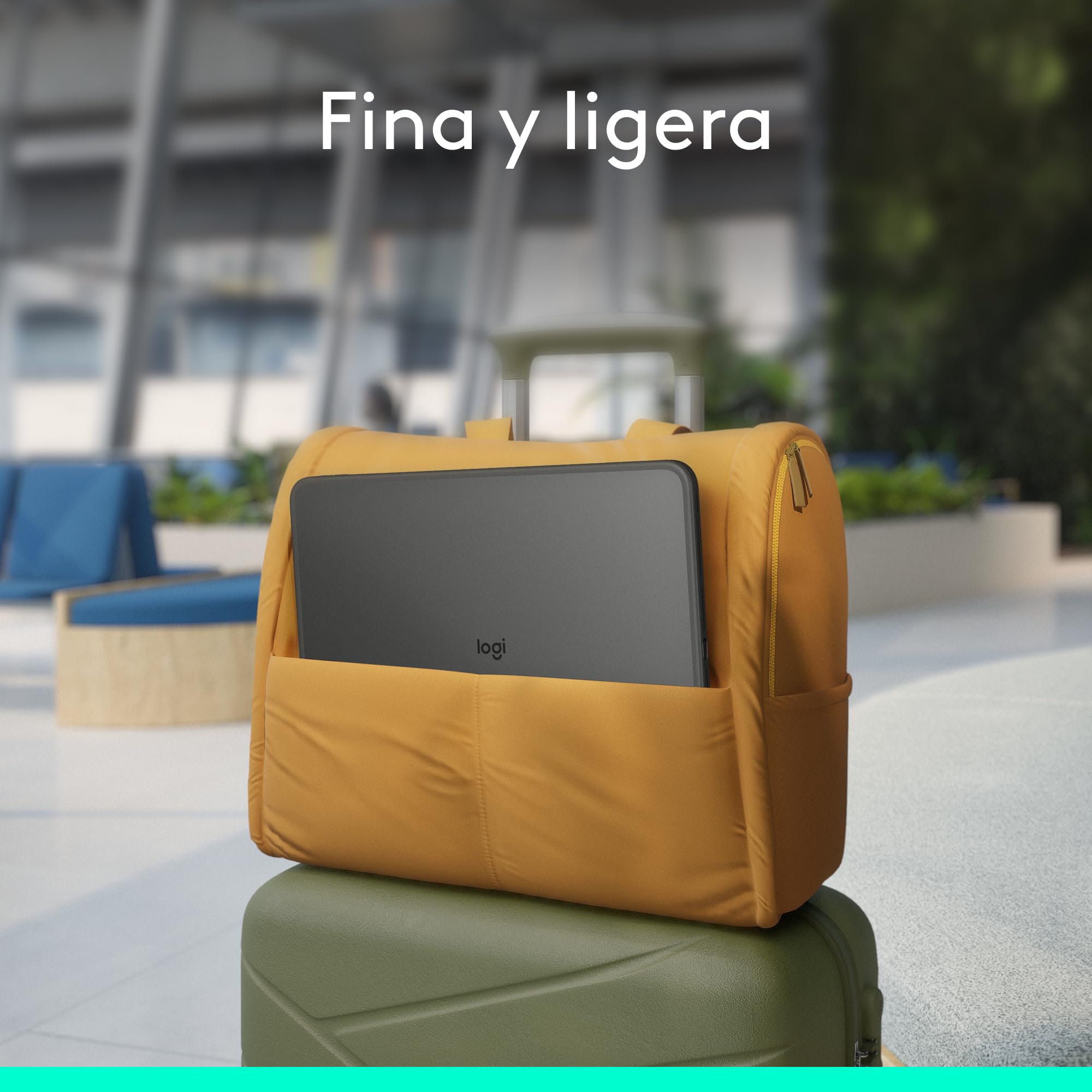 Logitech Combo Touch, Funda con Teclado, iPad Pro 13 Pulgadas (M4)(2024) - Teclado retroiluminado extraíble con Soporte abatible, Escritura cómoda, Modo Multiuso, Disposición QWERTY Español - Grafito