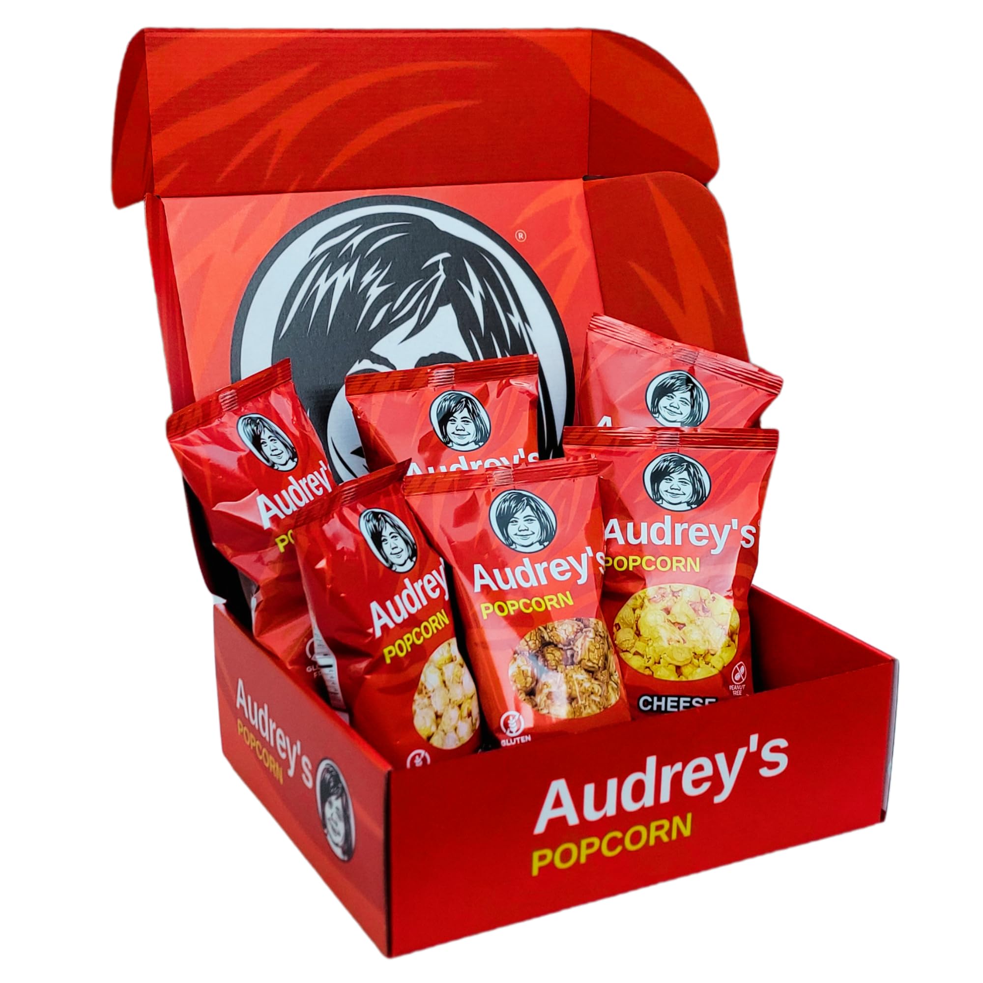 Amazon.com: Audrey's Popcorn 6 Bag Variety Pack - (2 Caramel, 2