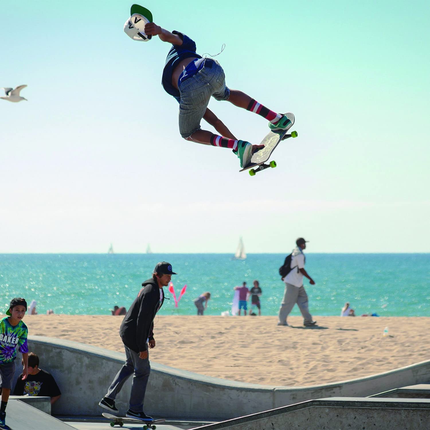 Skateboard estándar de 31 Pulgadas, 7 Capas de Superficie de Arce Monopatín, Apto para niños, Adolescentes, Adultos, Principiantes y Profesionales. Carga máxima 150 kg