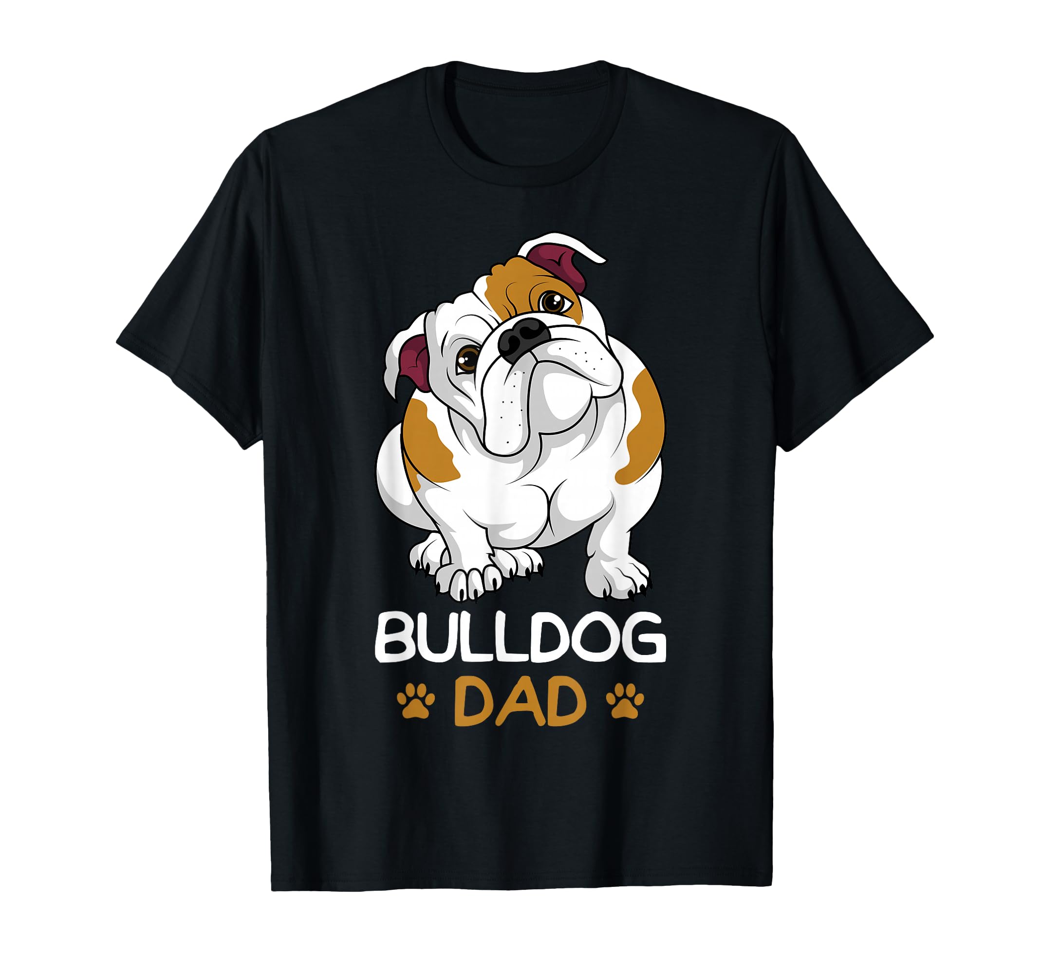 Bulldog Dad Funny English Bulldog Dog Owner for Men T-Shirt