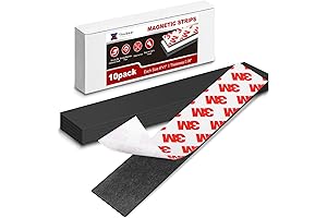Magnetic Strips with Strong Adhesive Backing