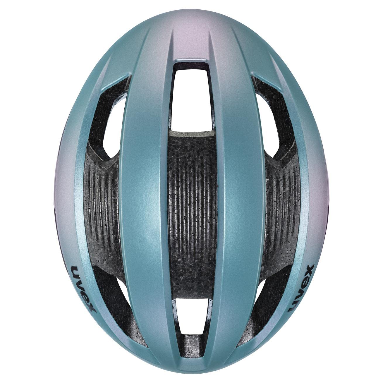 uvex rise cc - bezpieczny kask wyczynowy unisex - indywidualna regulacja wielkości - udoskonalona wentylacja - flip flop-black matt - 52-56 cm