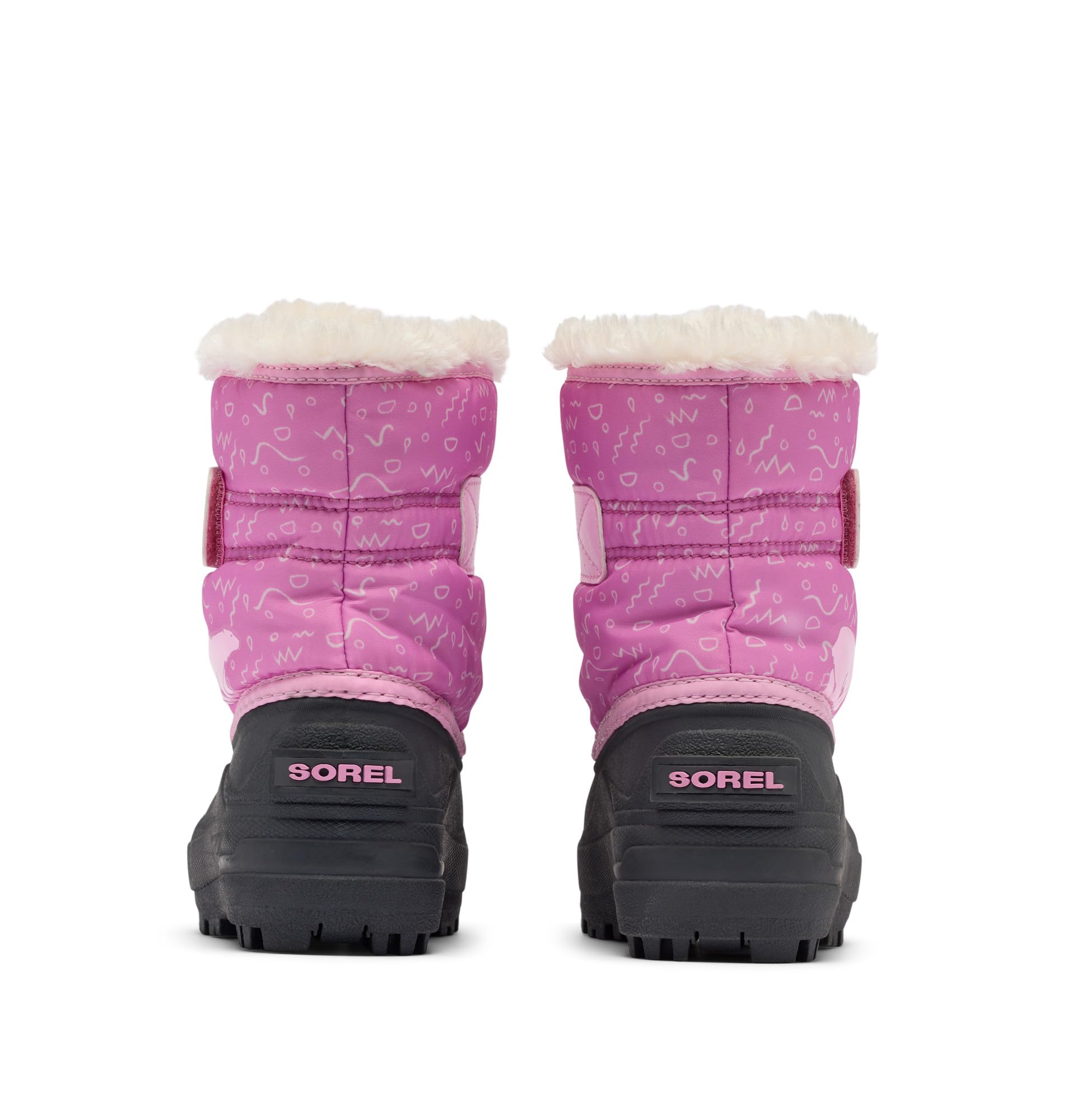 Sorel Youth Unisex Toddler Snow Commander Boot Botte de Neige, Orchid, Pink Flare, 24 EU