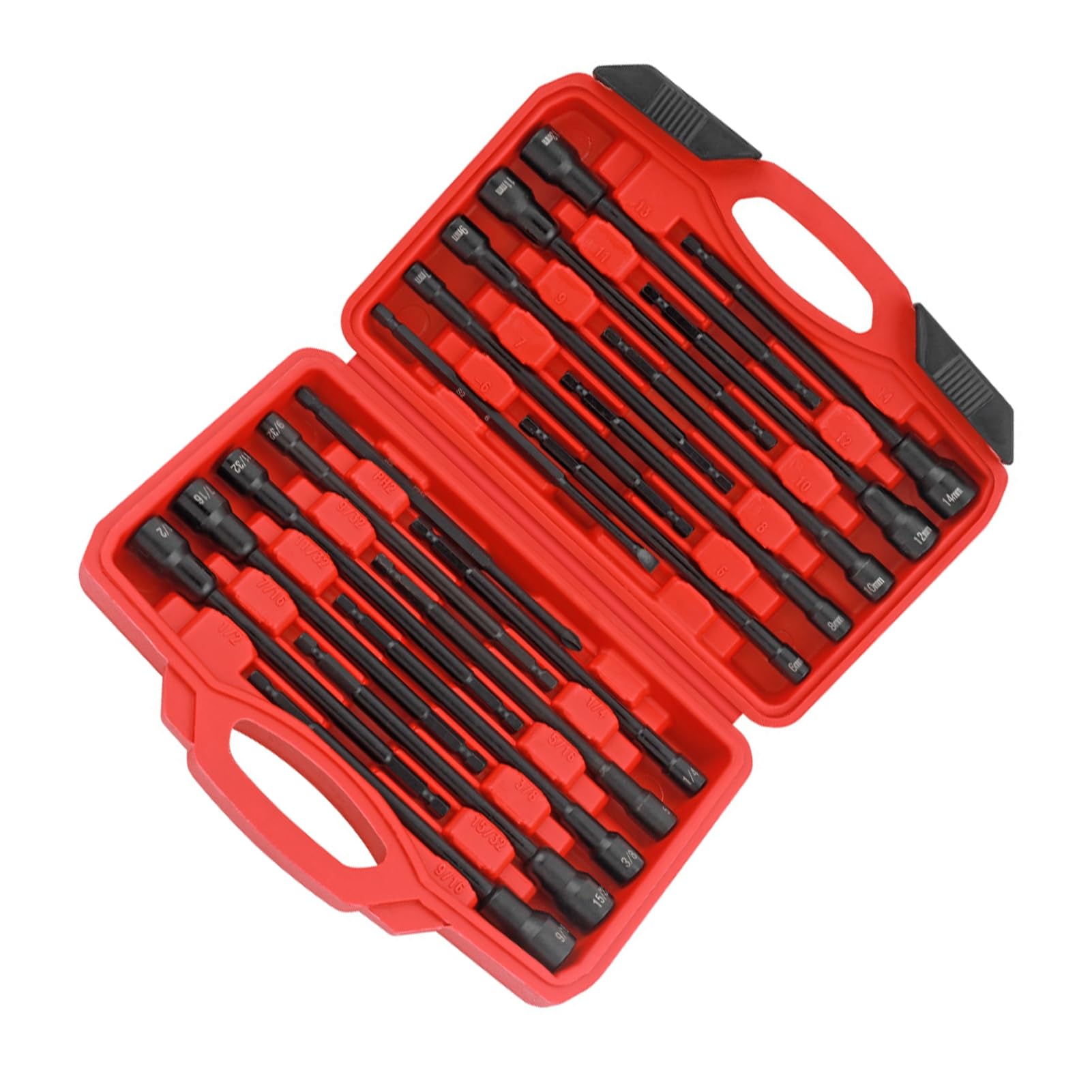 FTVOGUE Zestaw Bitów do Klucza Nasadowego 20 Sztuk, długość 150 Mm, (20PCS)