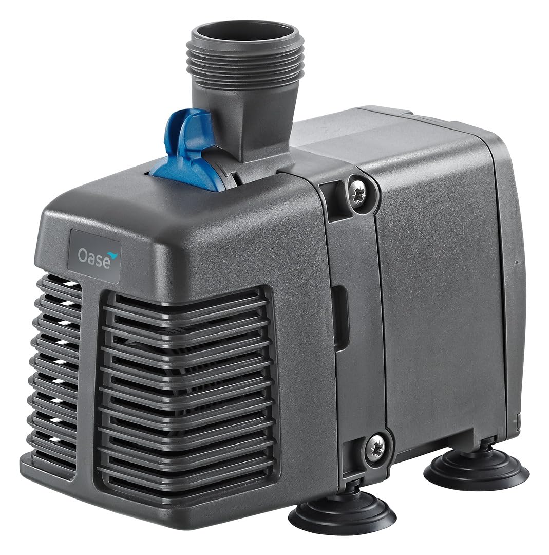 Oase OptiMax 2000 Aquarium Pump for Water Circulation, Pump for Sump Filter, Submersible and Inline, Saltwater and Freshwater Aquariums, Pump for Fish Tanks, Flow Control, German Engineering