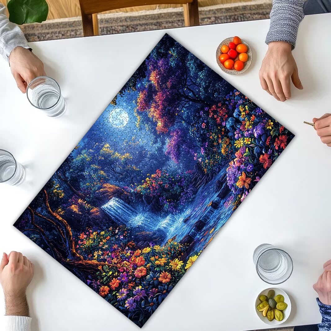 Puzzle Landschaft, Puzzle 1000 Teile Erwachsene, Klassische Puzzles -8605