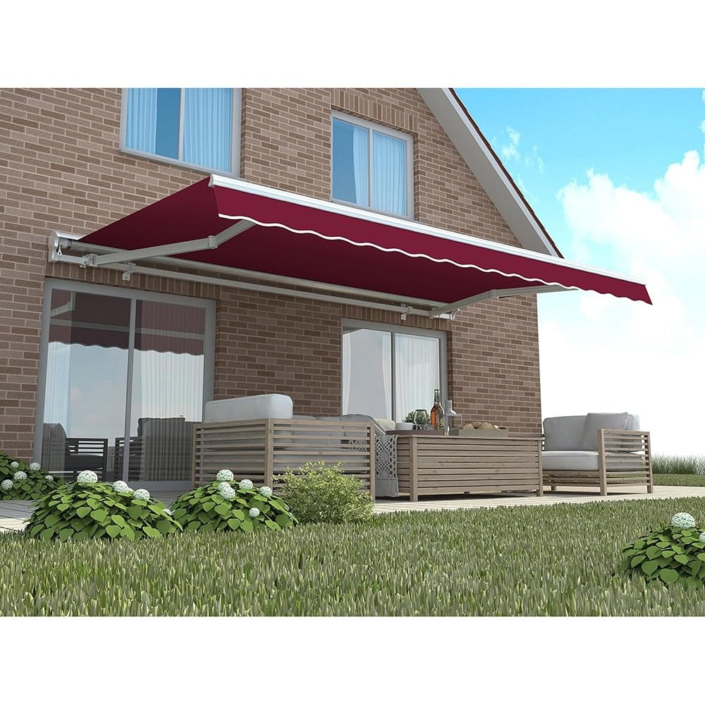 markise 9x4 Ausziehbare wasserdichte Markisen-Ersatzabdeckung – 4,9 x 4 m Sonnenblende für Terrasse, Balkon und Deck, Polyestergewebe, manuelle Lösung für den Lens:BLUE TINTED LEGO® Friends Sets: 41392 spy gear