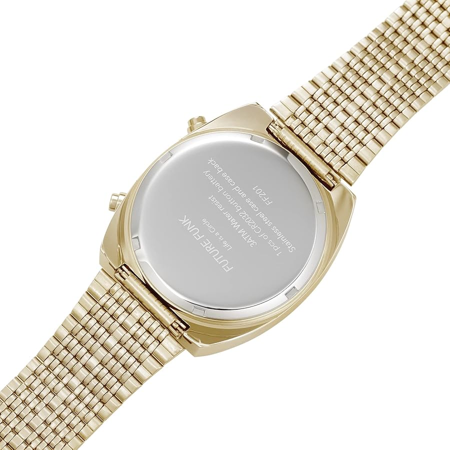 FUTURE FUNK ゴールド時計FF201-YG-MT FF201-YG-MT 11月上旬 入荷予定 – FUTURE FUNK